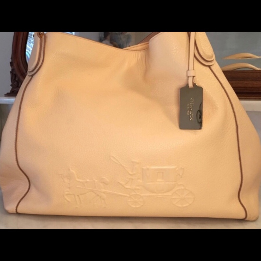 Large coach satchel